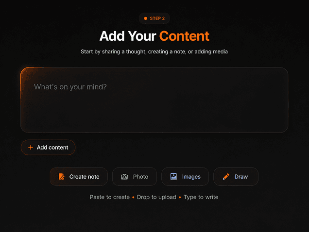 Add files to a temporary Woff sharing space